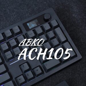 ABKO ACH105 Review: A Quiet Mech Keyboard for Office Workers