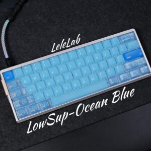 LeleLab LowSup Ocean Blue Keycaps Review: Premium Typing Feel