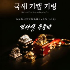 National Museum of Korea Royal Seal Keycap Set: Desk Upgrade