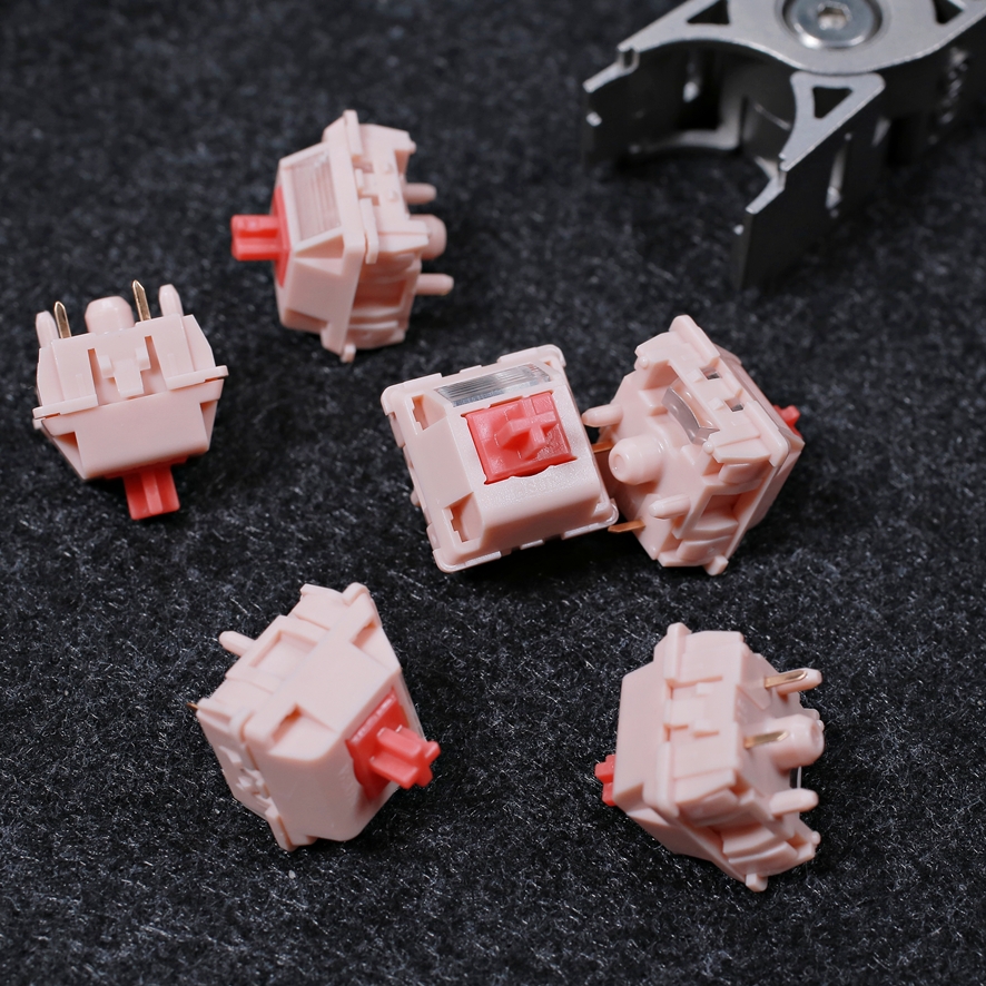 Mono Gray silent linear switches