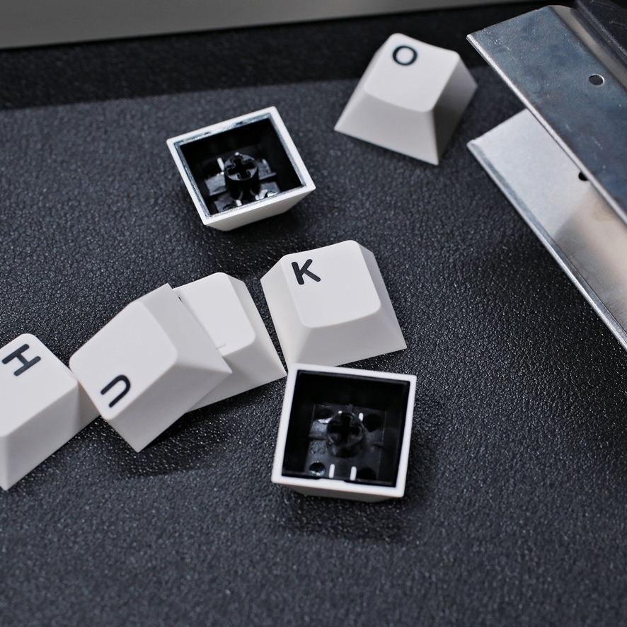 Double-shot PBT Cherry profile keycaps