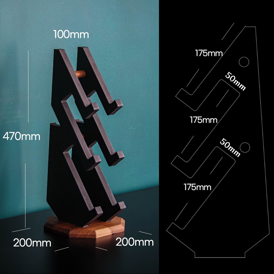 Octagon stand dimensions