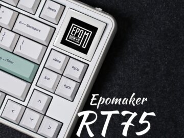 Epomaker RT75 Review: The 75% Board Defined by Its Screen