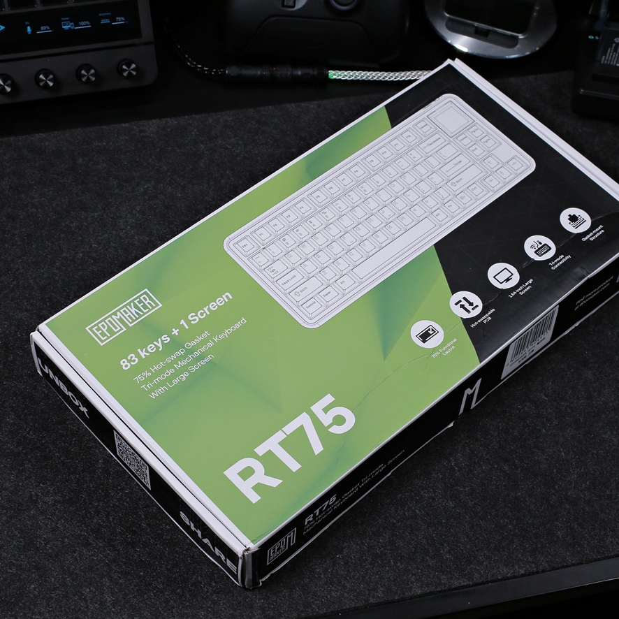 Epomaker RT75 box packaging