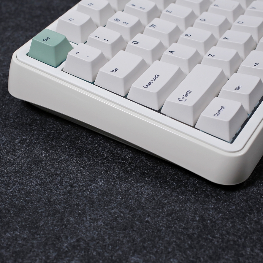 Keyboard layout view showing distance to function row