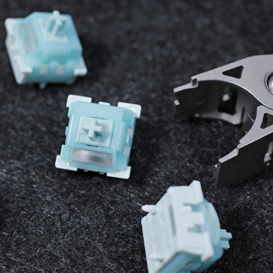 Creamy Jade magnetic switch close-up