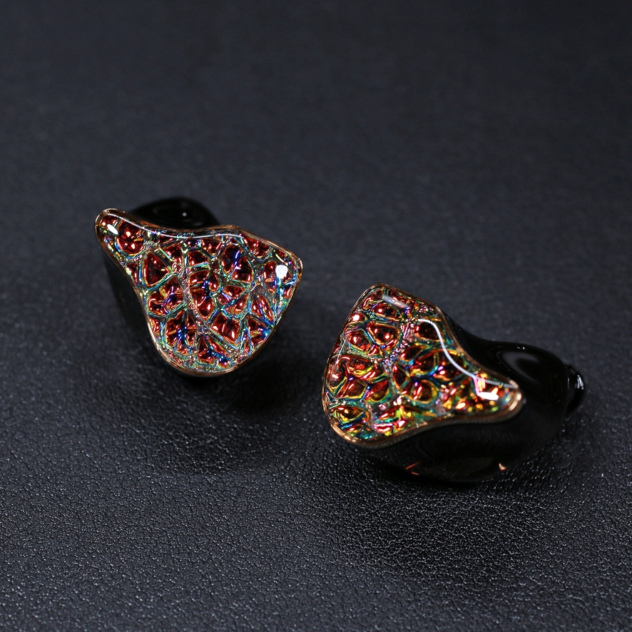 DUNU PRS5 earphone resin shell design
