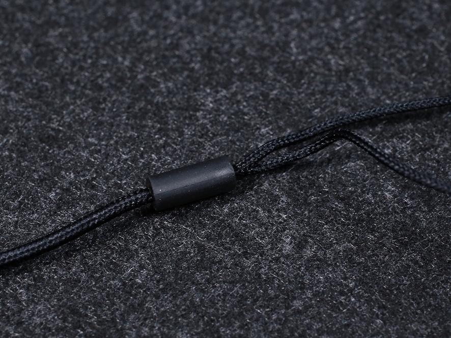 Fixed braided cable with inline remote control