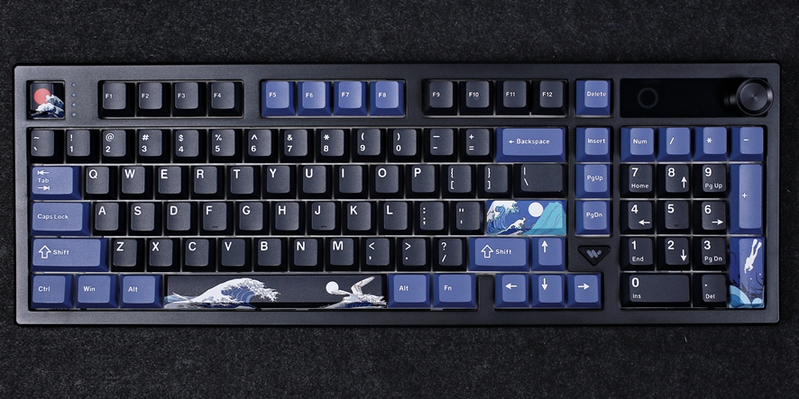 Womier L98 Black Coral Sea top view