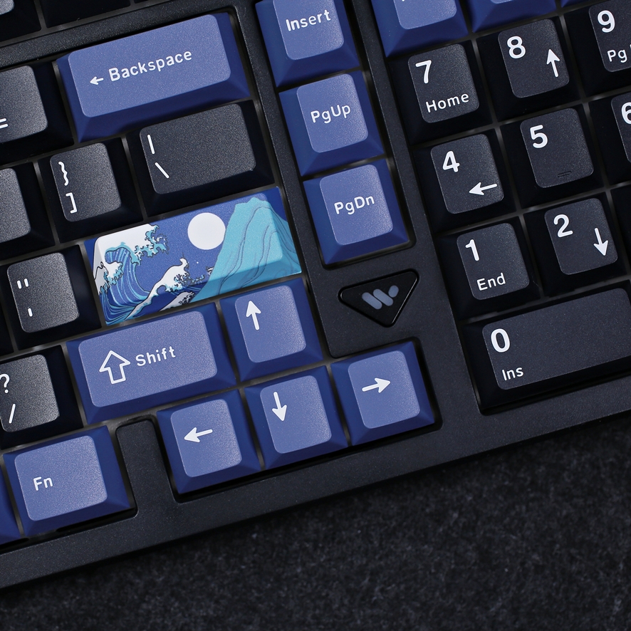 Close up of TFT screen and control knob