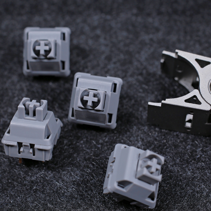 Womier POM Creamy Linear switch close up